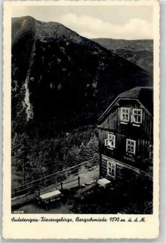 Hirschberg im Riesengebirge Jelenia Góra - Riesengebirge Gasthaus Bergschmiede