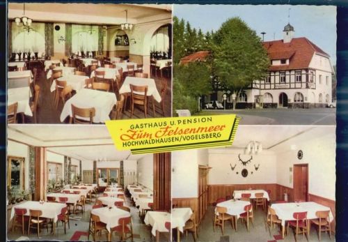 36355 W6424 Hochwaldhausen - Gasthaus Zum Felsenmeer