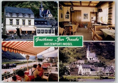 56332 W5401 Hatzenport - Gasthaus Zur Traube H.Hosp