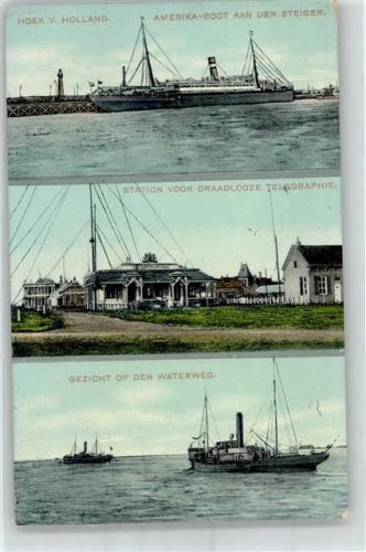Hoek 1910 Amerika Boot Station