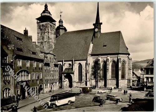 Schmalkalden Altmarkt Auto Omnibus