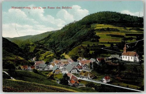79691 W7861 Neuenweg 1911 - Kirche