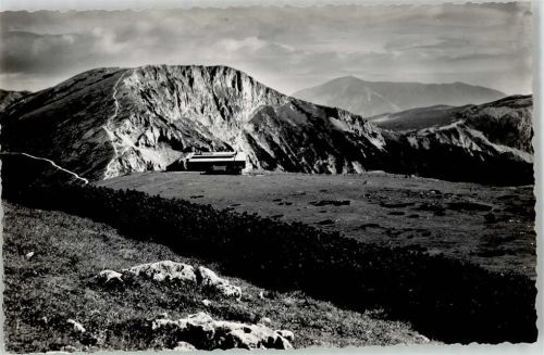 Karl Ludwig Haus Predigtstuhl Schneeberg Hüttenstempel