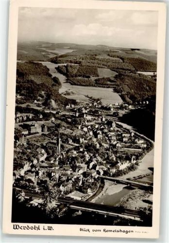 Werdohl Blick vom Remelshagen