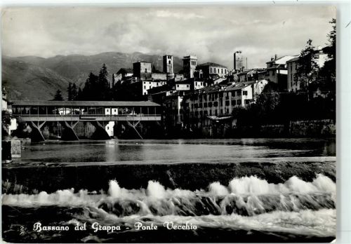 Bassano del Grappa 1954 Ponte Vecchio