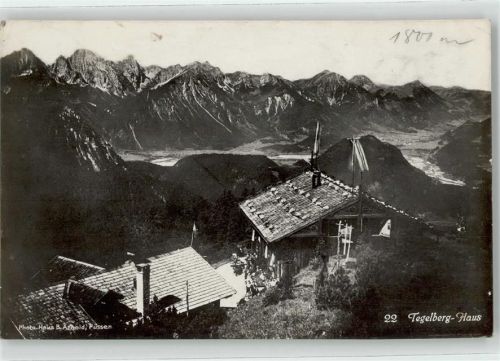 Tegelberghaus - Hüttenstempel