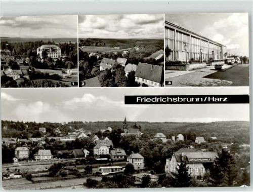 Friedrichsbrunn Sanatorium Ernst Thälmann Broken Kulturhaus