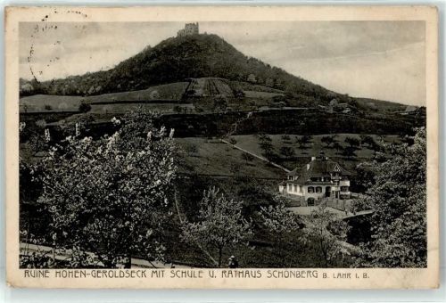 Schönberg Ruine Hohengeroldseck Schule Rathaus