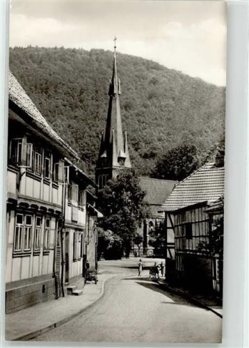 99768 O5505 Ilfeld , Südharz - Kirche Obertor