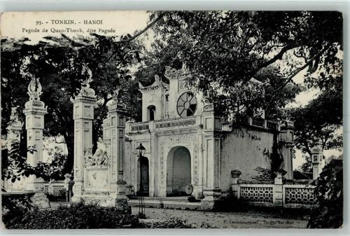 Hanoi Tonkin Pagode de Quan Thonh dite Pagode du Grand Bouddha