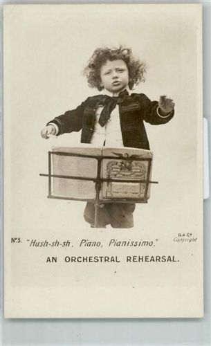 1905 Kind Notenständer