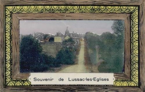 87360 Lussac-les-Eglises - Lussac-les-Églises (Frankreich) Leporello I-II