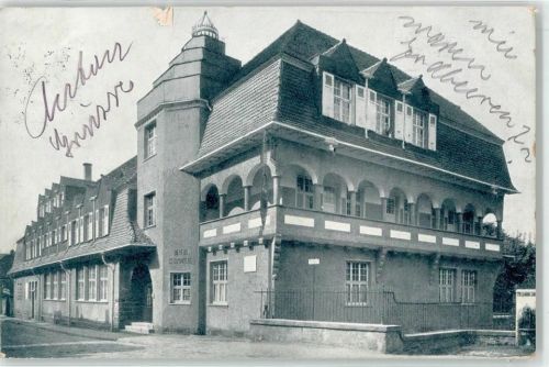 64625 W6140 Auerbach 1913 - Hotel zur Krone Besitzer Georg Diefenbach