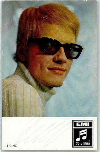 Heino Autogramm origin. Unterschrift