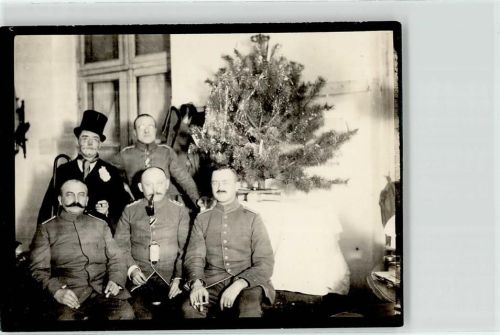 Saint-Benoit-sur-Loire 1915 Uniform WK I Ort handschriftlich