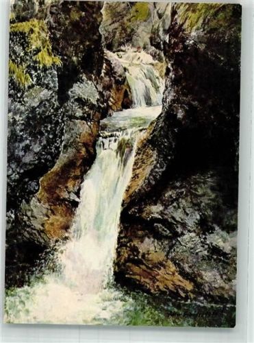 Marktschellenberg sign. Schäffer, Viktor In der Almbachklamm Nr. 16