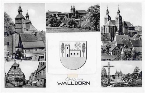 Walldürn Walldürn (6968) Leporello Mehrfachansicht I-