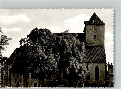 38364 W3338 Schöningen Gebrauchsspuren Kirche