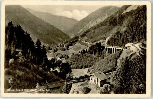 Höllsteig Viadukt Eisenbahn Höllental