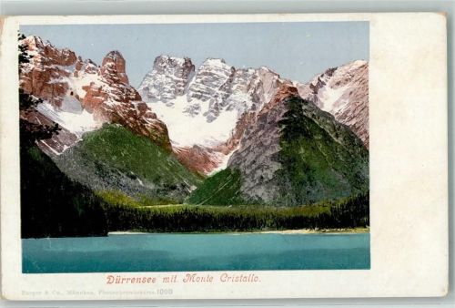 Cortina d'Ampezzo Südtirol Dürrensee Monte Cristallo