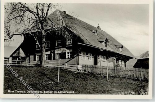 79872 W7821 Bernau im Schwarzwald, Baden - Hans Thoma Geburtshaus