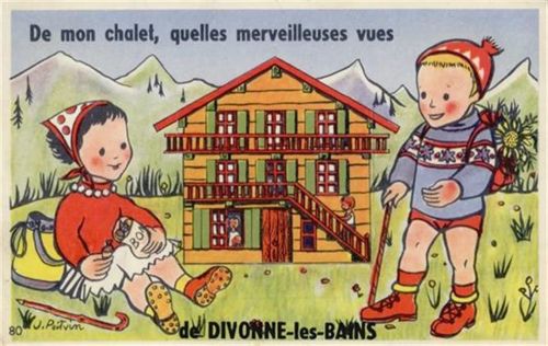 Divonne-les-Bains Divonne-les-Bains (Frankreich) Leporello I-II