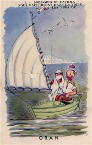 Oran Oran (Algerien) Leporello, Segelbootsausflug I-II