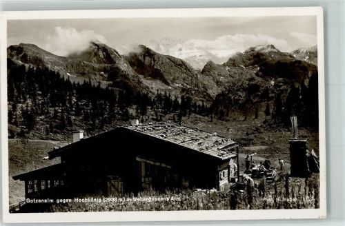 Gotzenalm Hochkönig Übergossene Alm Stempel