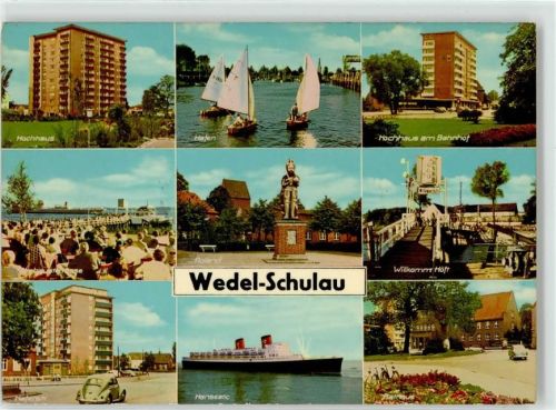 22880 W2000 Schulau - Hochhaus Hafen Roland Willkomm Höft Hafenstraße Hanseatic Rathaus