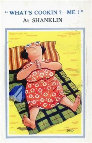 Shanklin Shanklin (Großbritannien) Leporello II- (minimaler Einriss, Stauchung)
