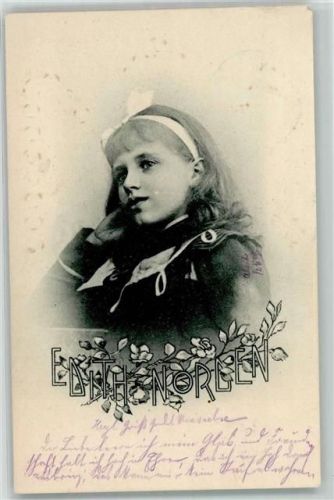 Schlotheim 1905 Mädchen Edith Norden