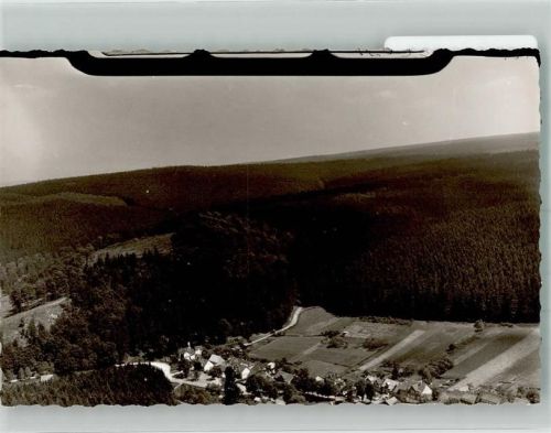 Fohlenplacken Fliegeraufnahme des Ortes Foto Original aus Archiv eines Ansichtskartenverlages Ort handschriftlich