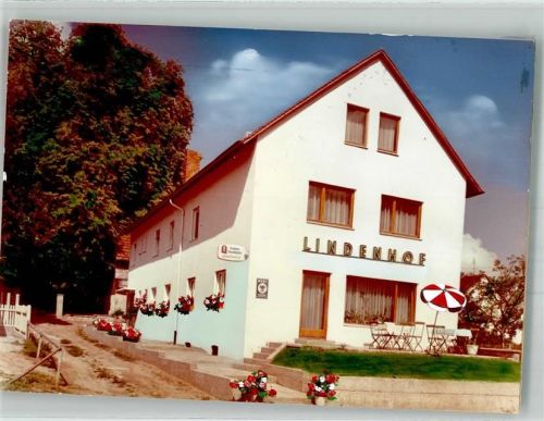 Allersberg Gasthaus Lindenhof Foto Original aus Archiv eines Ansichtskartenverlages