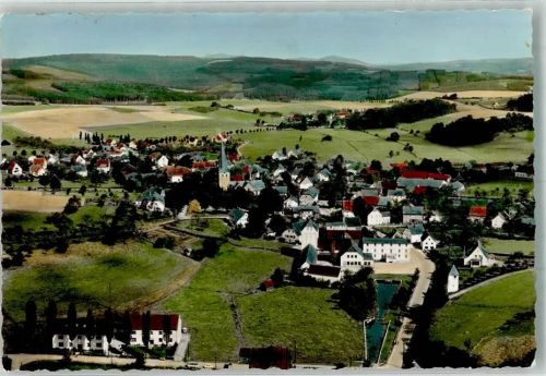 59846 W5768 Stockum , Sauerl FOTO KEINE AK Foto Original aus Archiv eines Ansichtskartenverlags Fliegeraufnahme