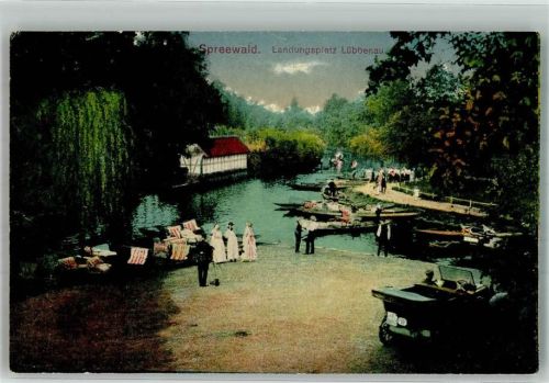 Lübbenau Spreewald Landungsplatz Lübbenau Spreekähne