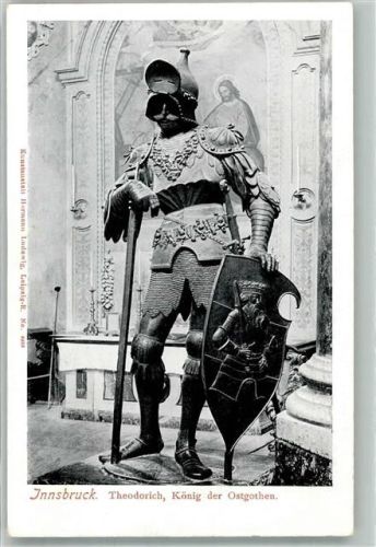 Innsbruck Theodorich König der Ostgothen Kunstanstalt Hermann Ludwig No. 4988