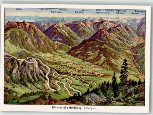 Bad Hindelang Höhenstrasse Hindelang-Oberjoch