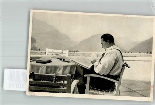 Obersalzberg Sammelbild Göring zu Besuch beim Führer Album Nr. 8 Deutschland erwacht Nr. 198