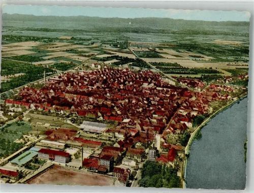 Edingen-Neckarhausen Fliegeraufnahme