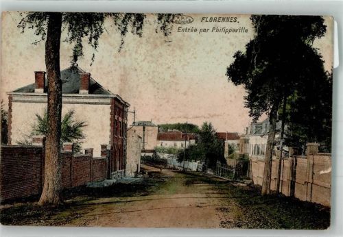 Florennes Gebrauchsspuren Entrée par Philippeville