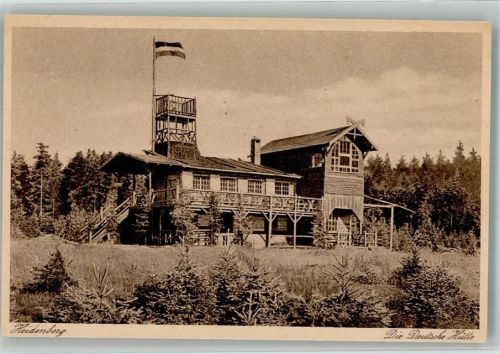 Elgersburg Gasthaus Deutsche Hütte Heidenberg