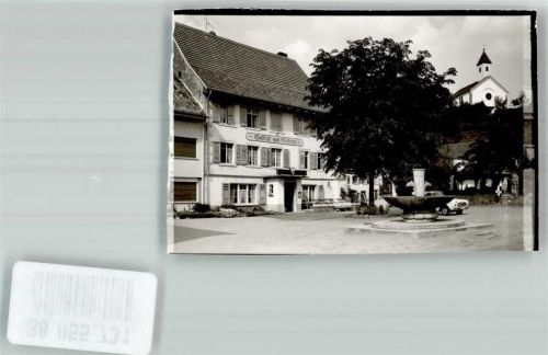 Kadelburg Gasthaus zum Ochsen Ort handschriftlich Foto Original aus Archiv eines Ansichtskartenverlages