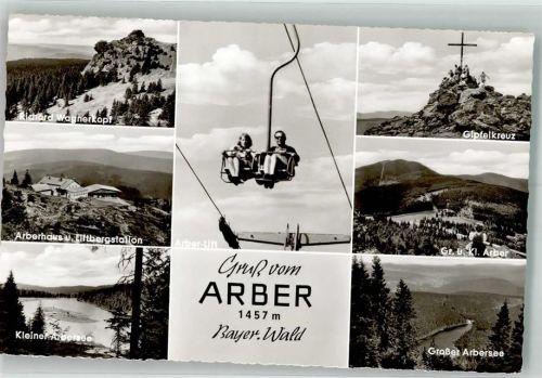Kl. Arber Gr. Arber Gipfelkreuz Liftstation