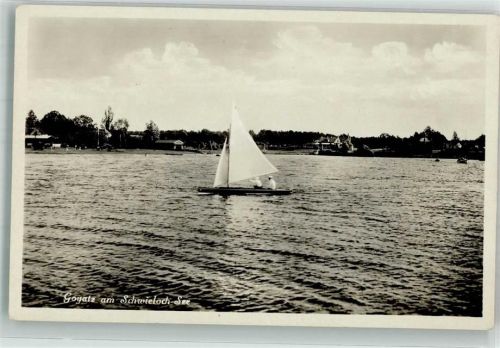 Goyatz Segelboot Schwieloch See