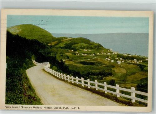Quebec 1951 Vaileau Hilltop Gaspé