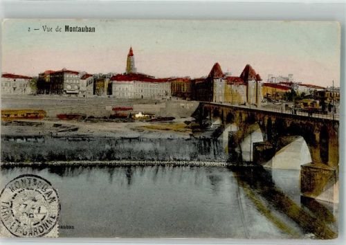 Montauban Briefmarke Bildseite
