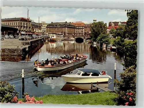 Göteborg Motorboote kanal Auto