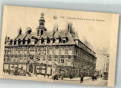 Lille Die alte Börse an der Rue des Manneliers Verlag Nels