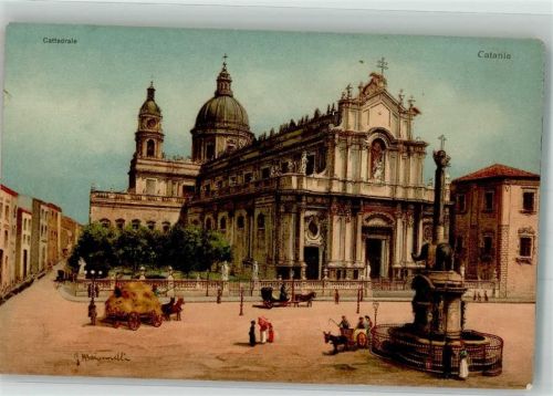 Catania Kirche Denkmal Säule