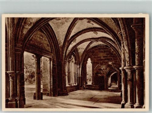 Maulbronn 1935 Kreuzgang Kloster Maulbronn Bild 86 Reichswinterhilfe-Lotterie